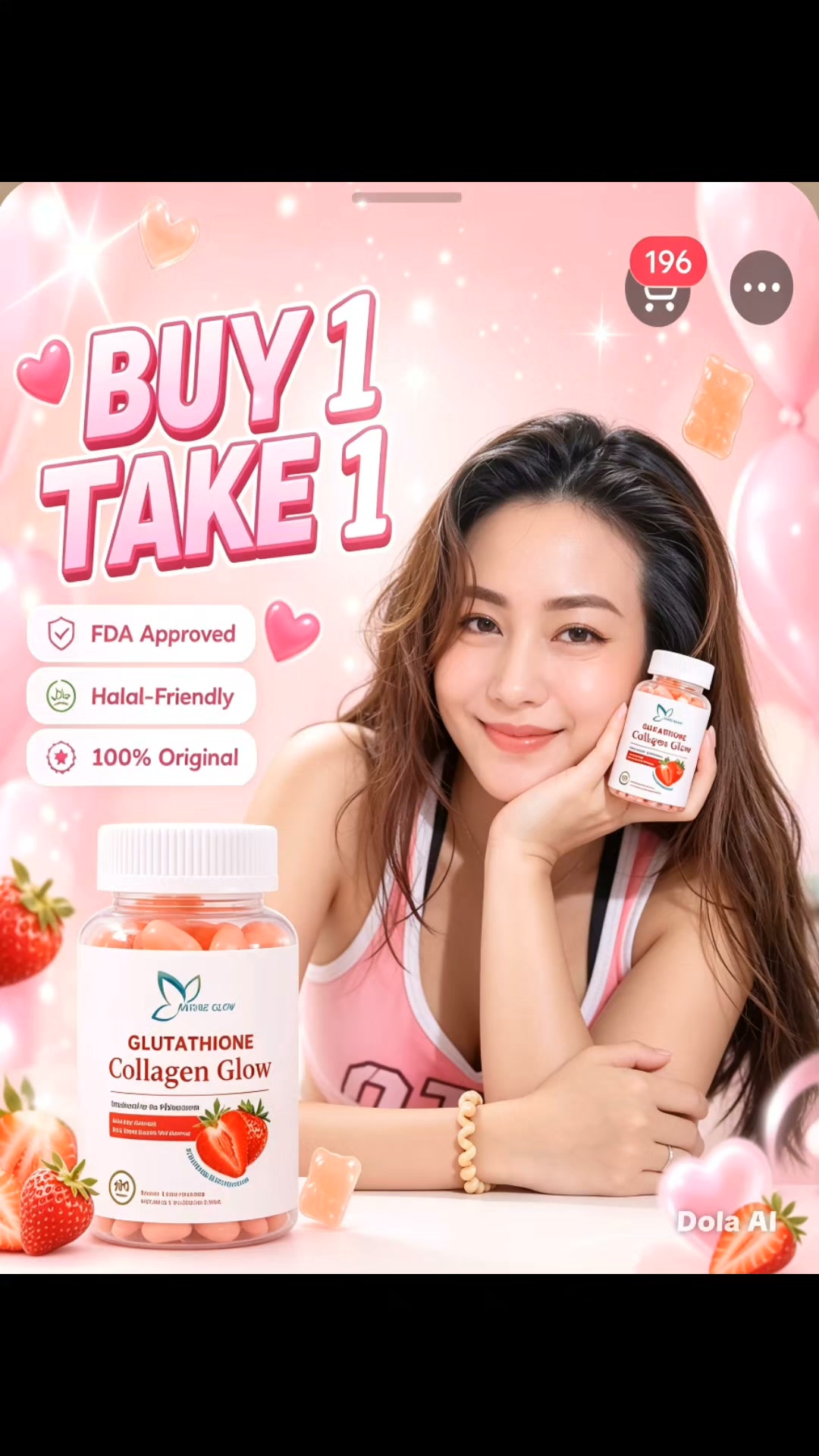 nature glow glutathione collagen glow fda ✨ Summary, ✅ Certifications: Approved, Halal, 100% Original, ✅ Key Benefits: Brightens skin, fades dark spots, firms skin, anti-aging, boosts glow & immunity, Promotions - Vita Fusion Green Tea (Camellia sinensis) (40% polyphenols) Size & Price:4 oz