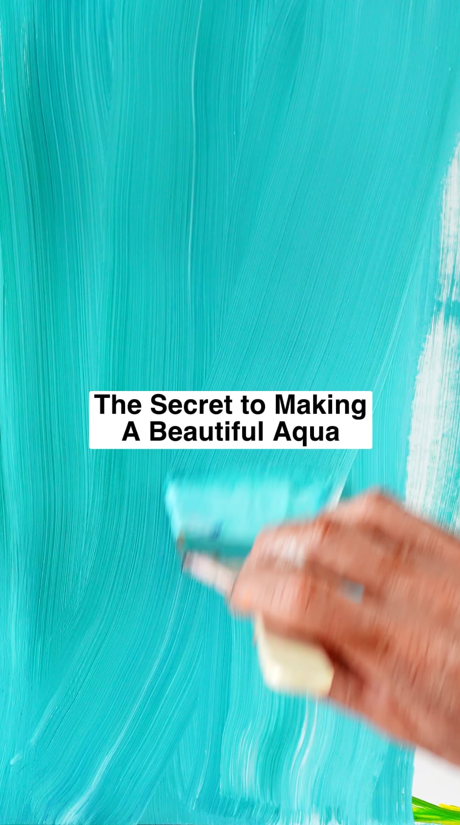 【なるた】THOUSAND COLOURS WATER Wanna know the secret to mixing a beautiful aqua? It takes four