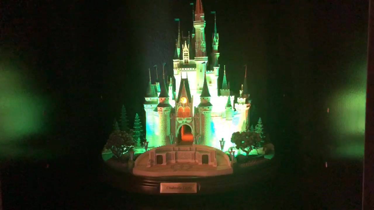 Olszewski Cinderella Castle display with lights