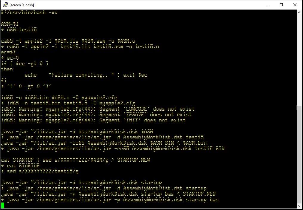 What is a good 6502 assembly editor for Linux with GUI?
