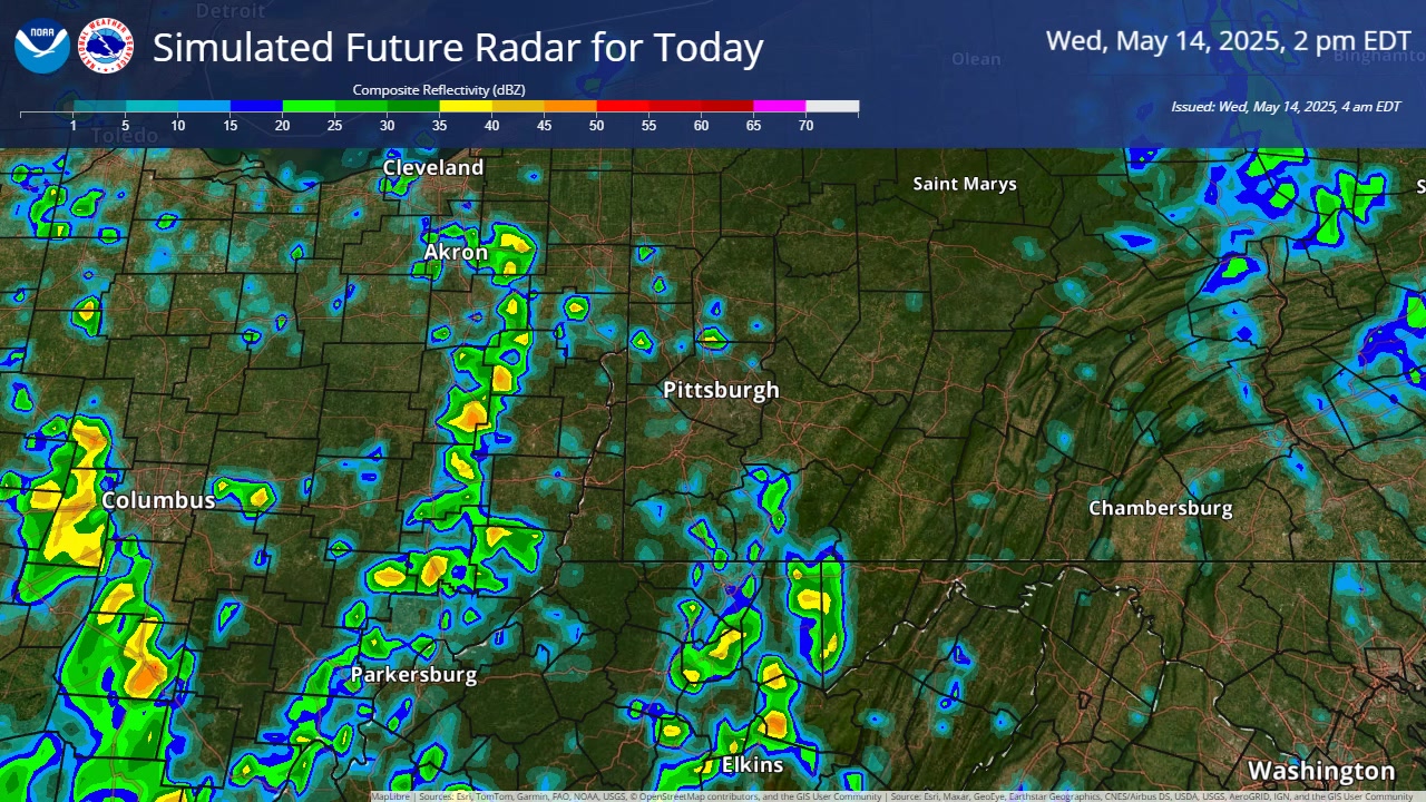 Showers and thunderstorms are expected to increase in coverage this ...
