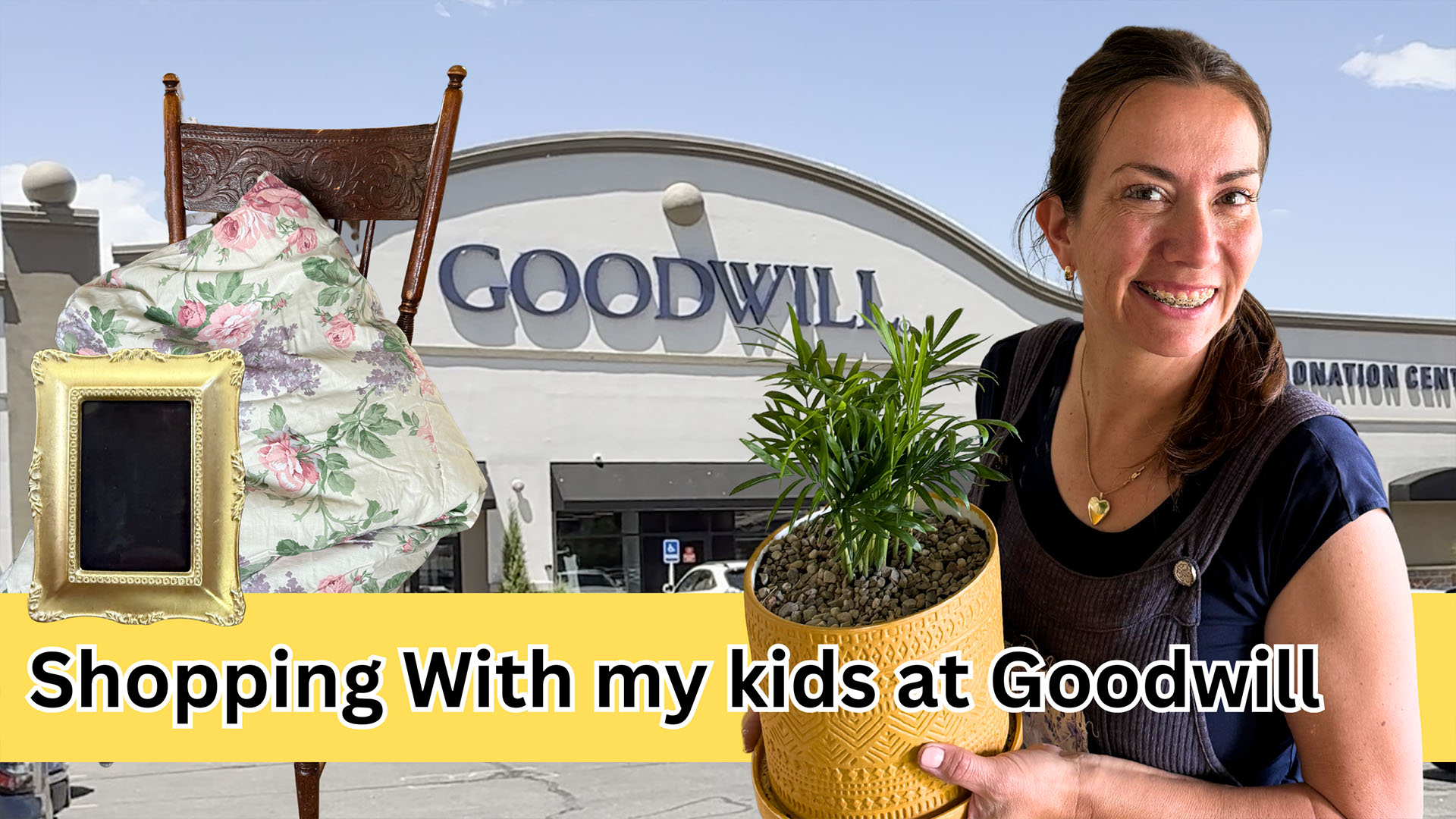 Shopping For Home Decor and Thrift Flips With My Kids At Goodwill ...