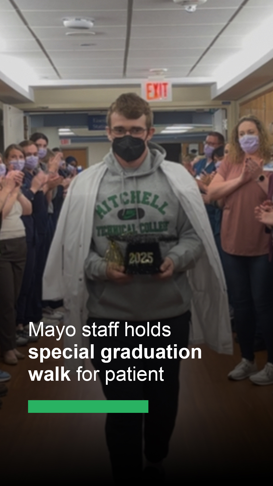 On May 9, Brady Larson was meant to walk across the stage at Mitchell ...