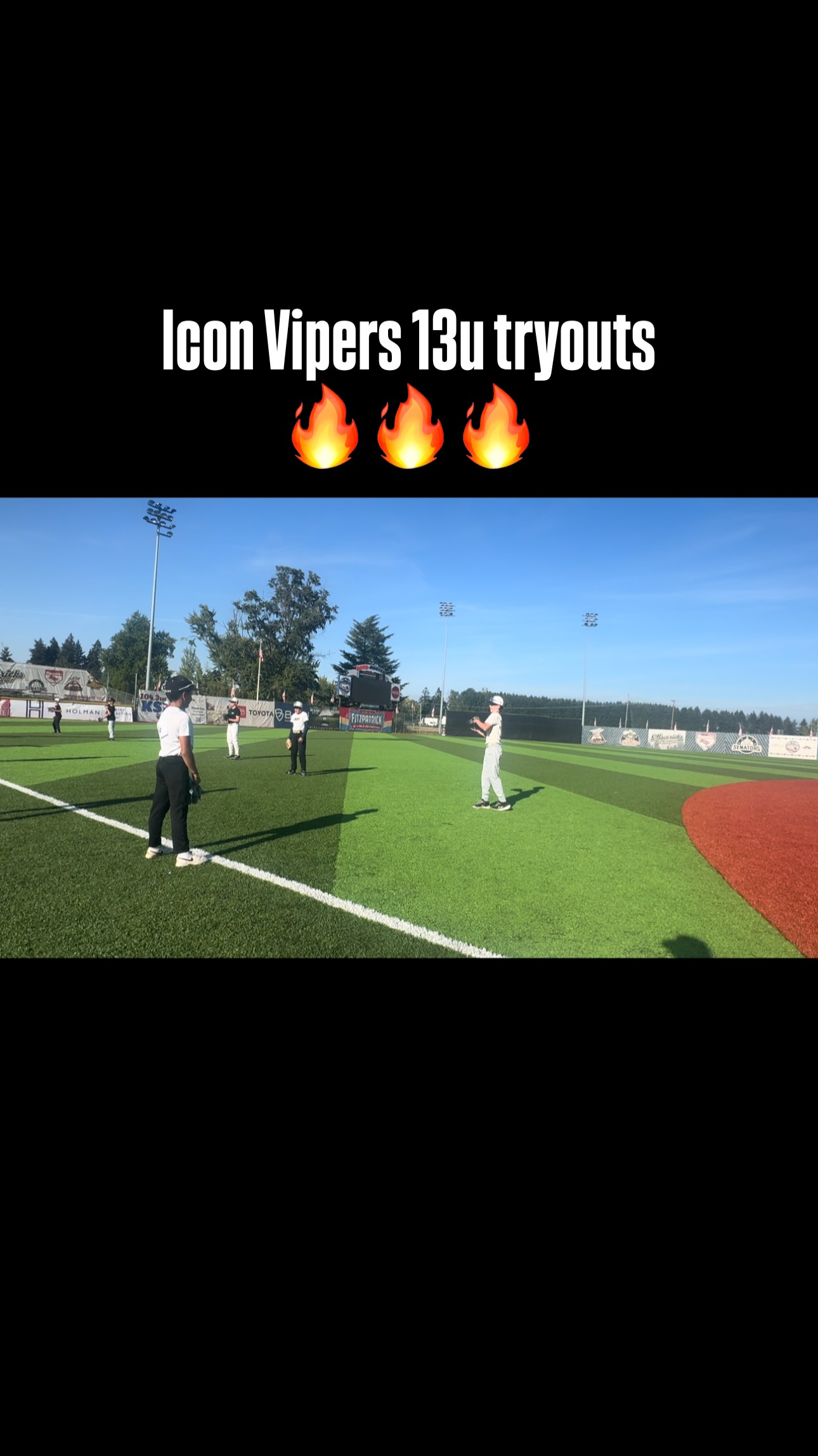 Icon Vipers 13u tryouts for the 2026 season #baseball #tryouts #13u # ...