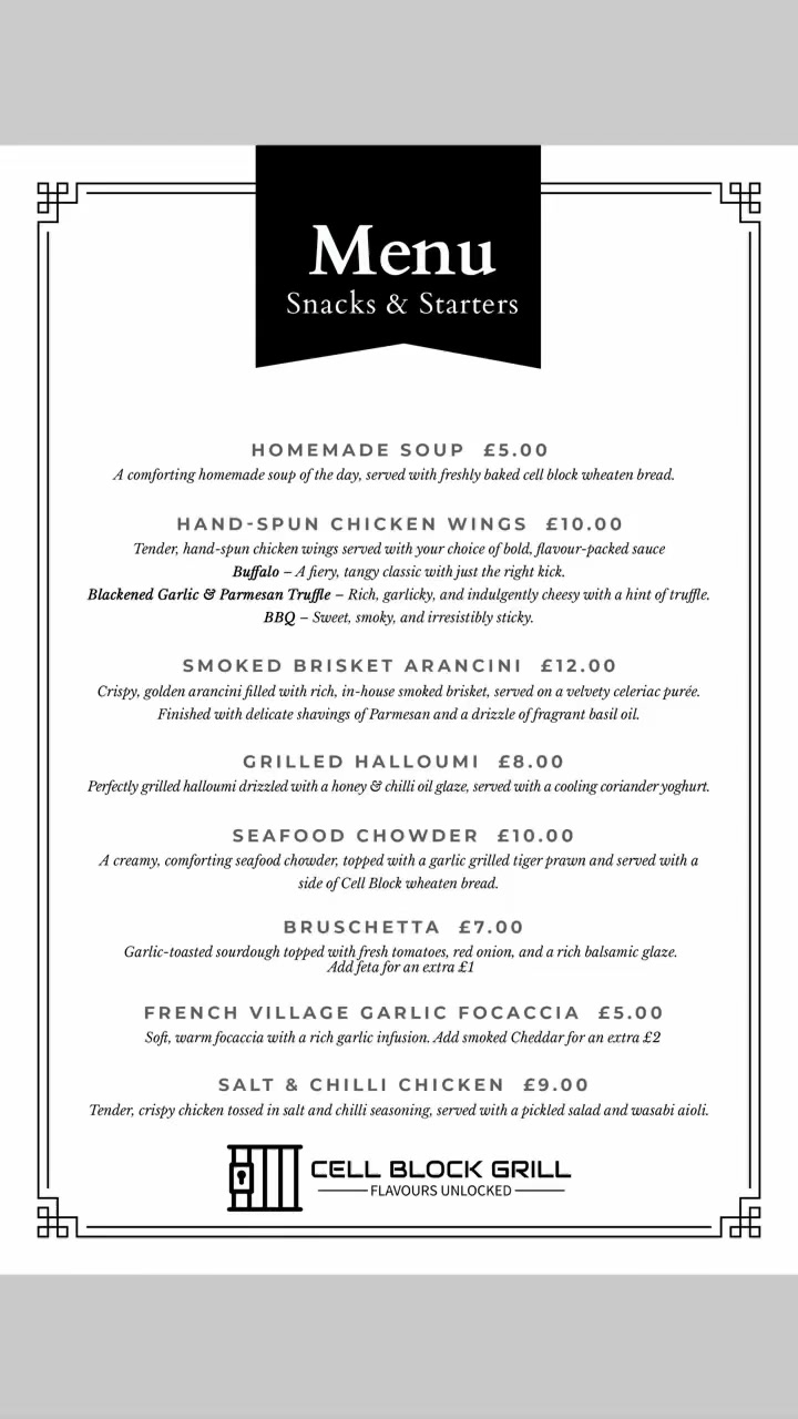 MAIN MENU ….. available Wednesday to Saturday from 4pm each day BOOK ...