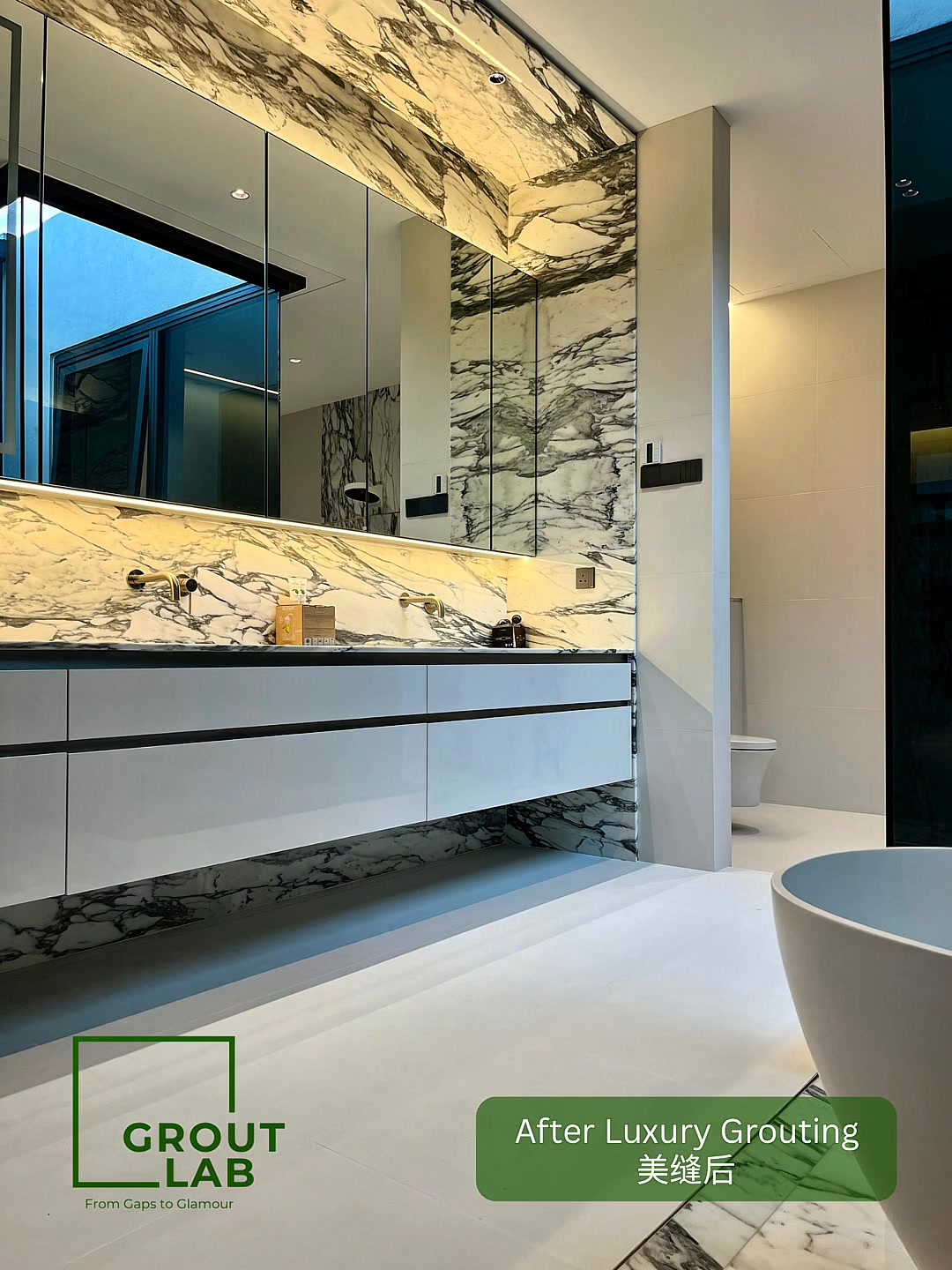 Photo inspiration: Fresh Look at See The Difference After Regrouting With Premium Grade Epoxy Grout