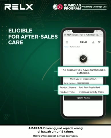 relx pod verification *VERIFY YOUR RELX POD, 💁Kindly inbox us for more info, or visit our Full Tea Store:, 🏠Sarawak, Kuching, King Centre, 圆茶 Full Tea邮政编码: 93350, 📲微信号： masterwen00, #RelxMalaysia #RelxInfinity Flavor:Bluenana OSRAM LED Banana Ice | Elf