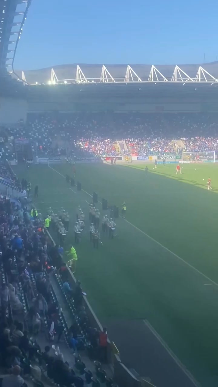 Great to see Linfield embracing its values and traditions, with the ...