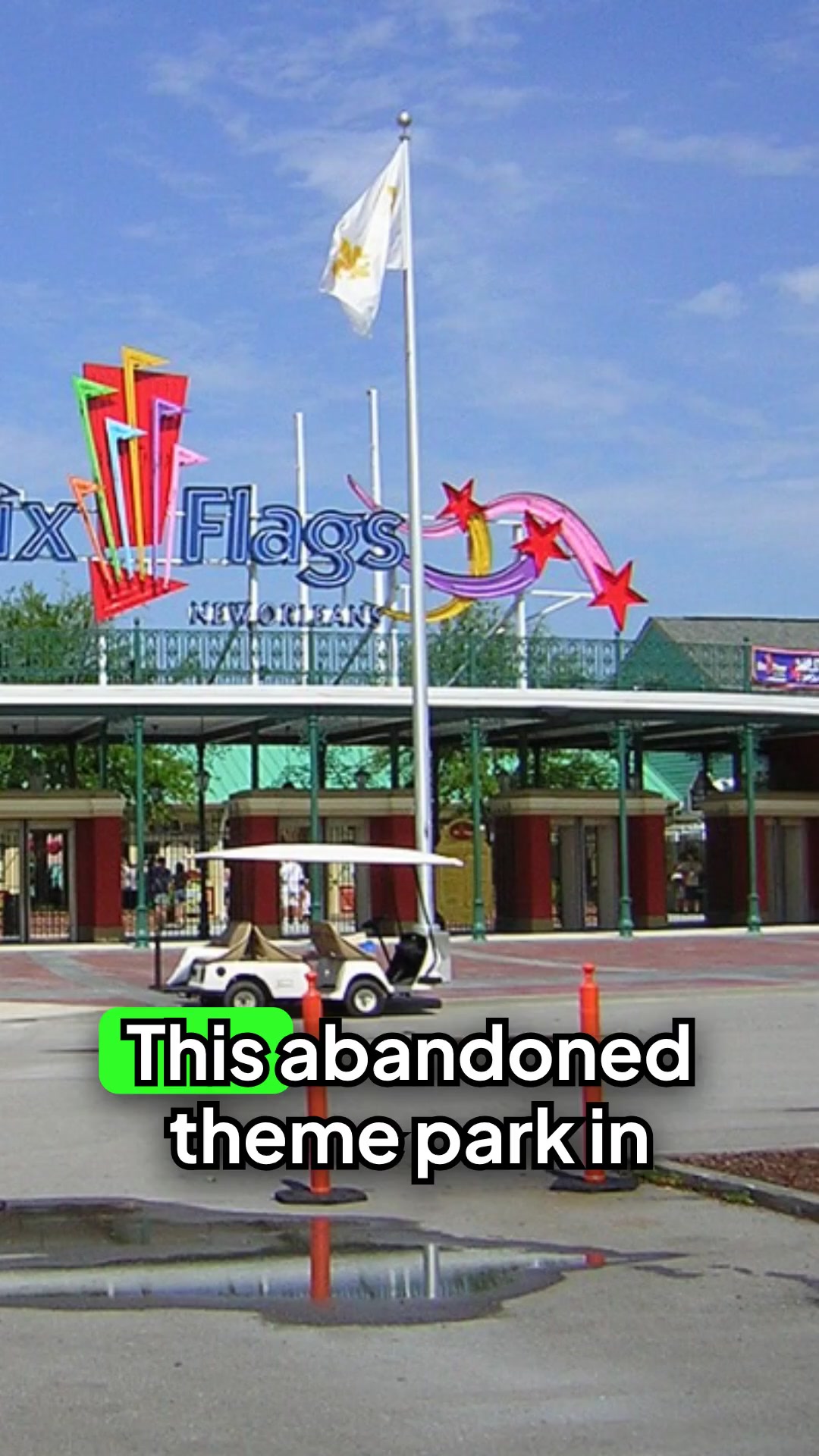 Abandoned Six Flags New Orleans… Frozen Since Katrina 🎢 Once