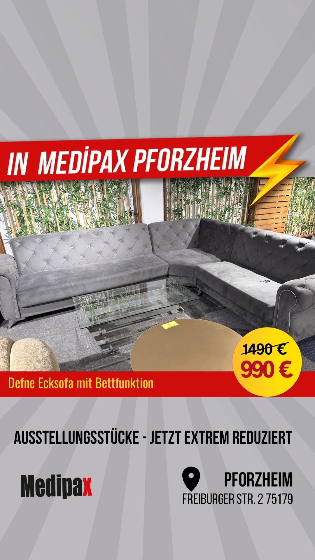 🎉Medipax Pforzheim, 📍Adresse:, Freiburger Str. 2, D-75179 Pforzheim, E-Mail:, Pforzheim@medipax.de, Telefonnummer:, +49 7231 3741570, Öffnungszeiten:, 10:00 - 19:00 | Medipax