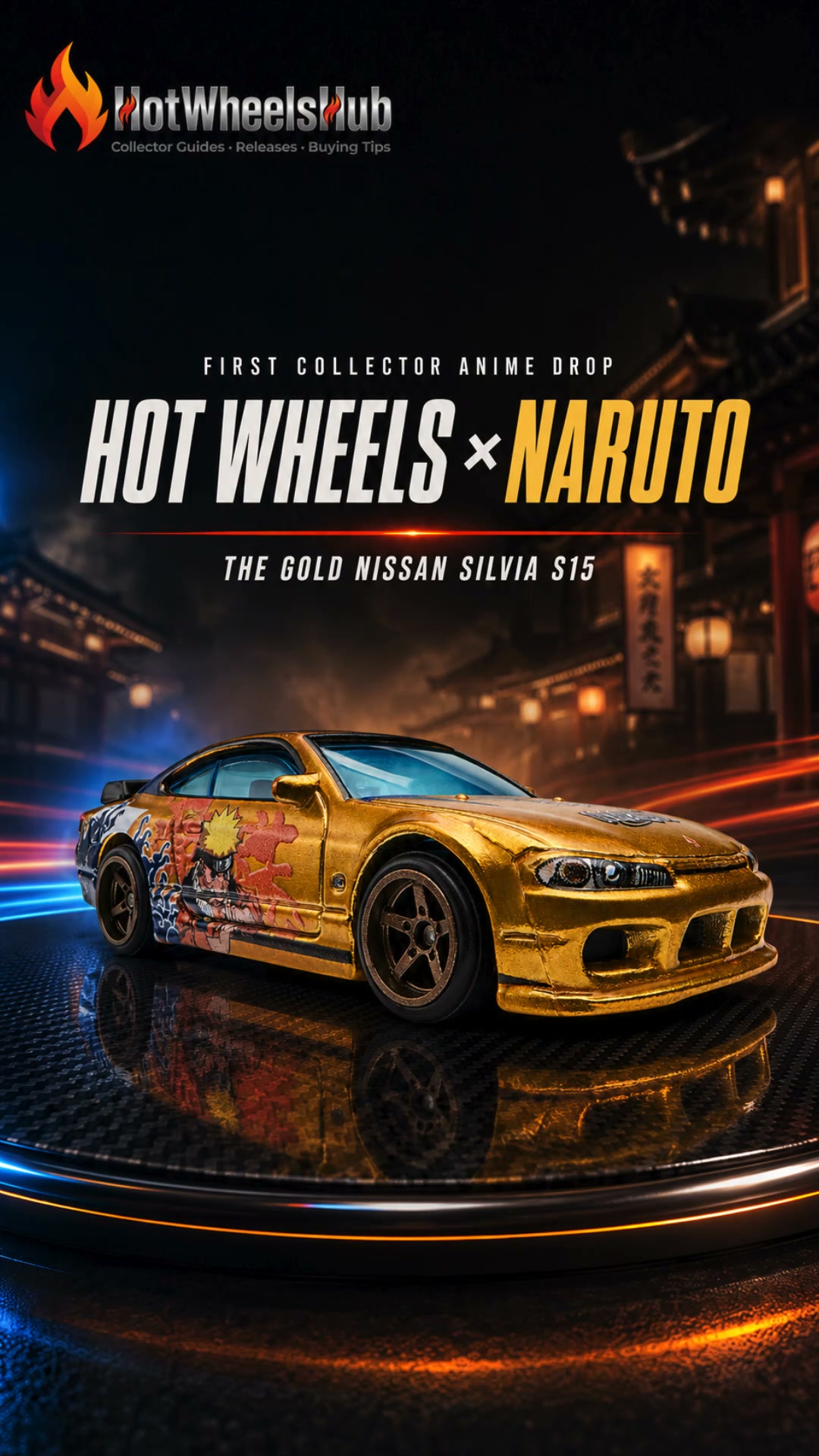 🚨 Collectors… DID YOU GRAB ONE?! The Hot Wheels x NARUTO Nissan
