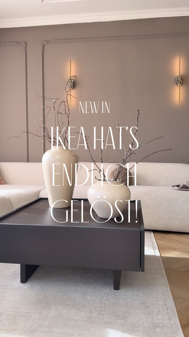 New in!! Und IKEA hat’s endlich gelöst ! , Richtig toller Couchtisch im Japandi Stil mit Stauraum , und zu diesem Preis ! 😍 , Wir haben ihn gesehen und wussten sofort- der ist es , und wir hatten