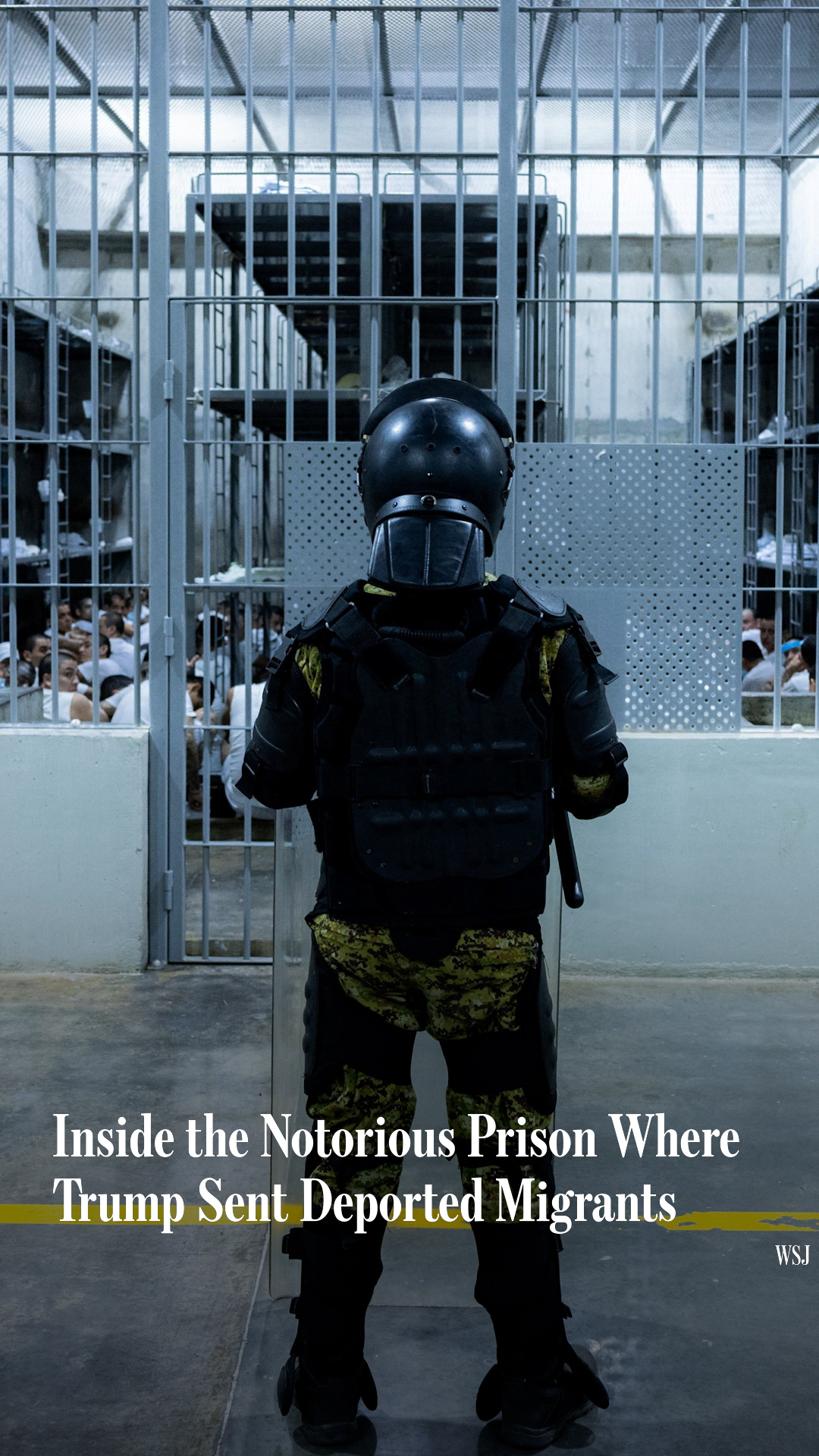 WSJ reporter Michelle Hackman visited a maximum-security prison in El ...