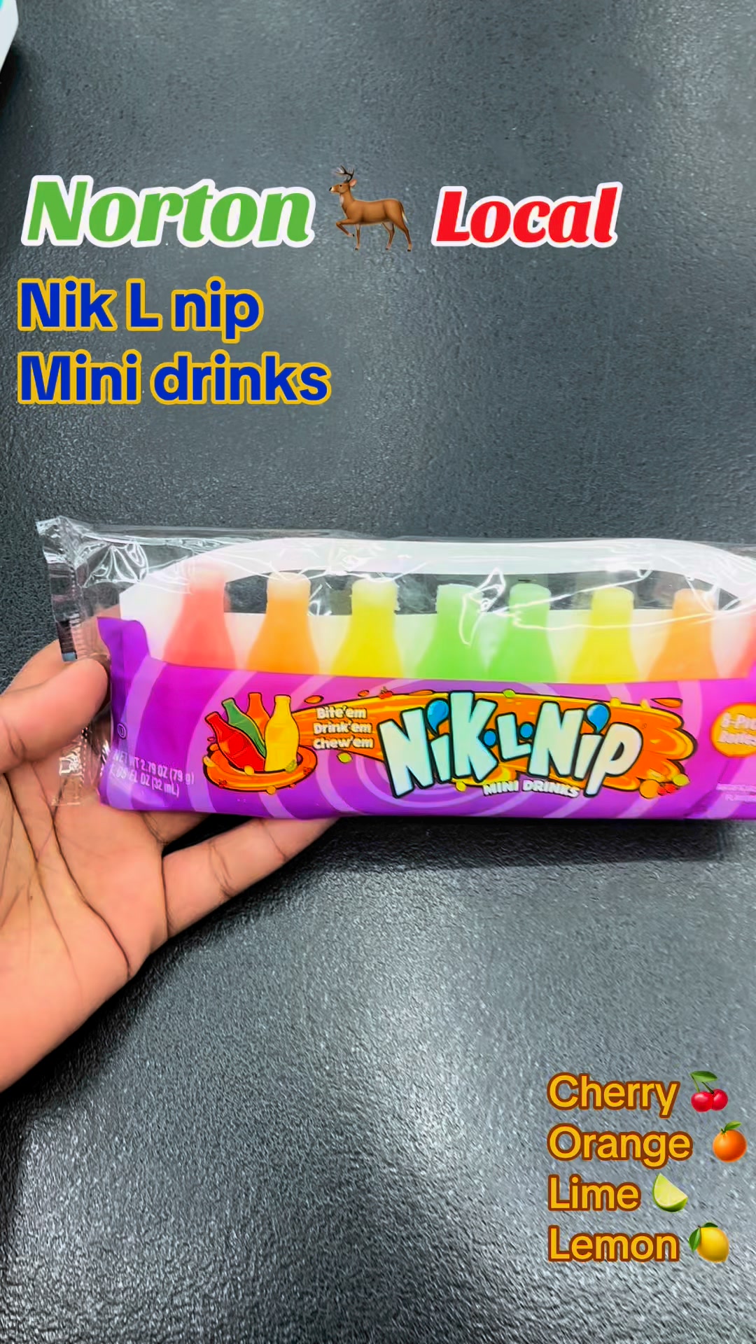 Nik-L-Nip — assorted flavors for just 5¢! Who remembers these