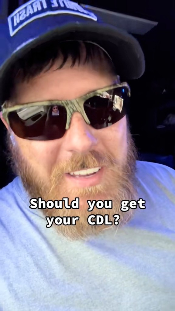 Thinking about getting your CDL?? #trendingreel #truckerlife | Jeffrey ...