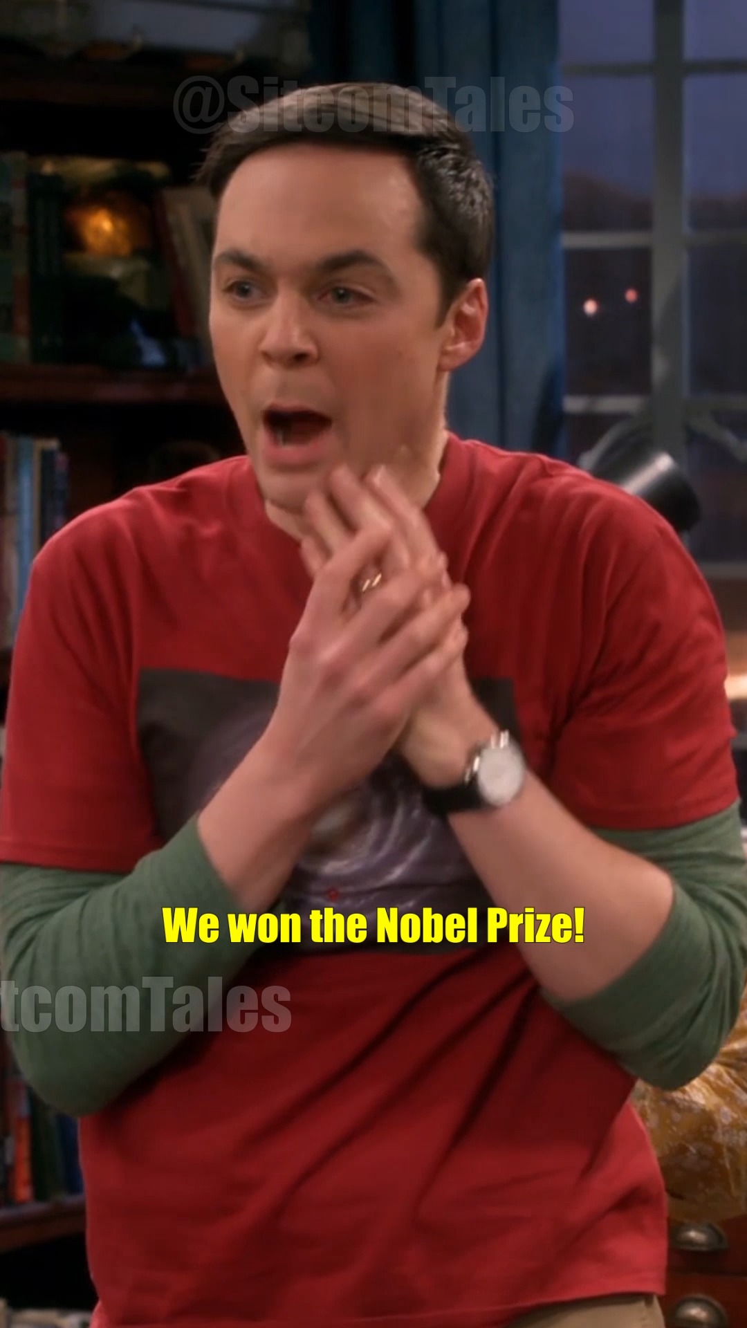 Leonard slaps Sheldon 😮😂 | The Big Bang Theory . . #bigbangtheory #tbbt ...