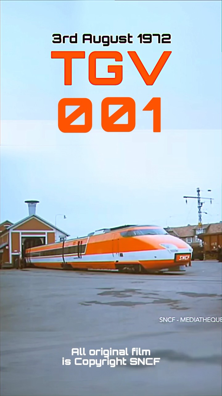 Oh là là! The INCREDIBLE 1972 SNCF TGV promo film, re-edited by me
