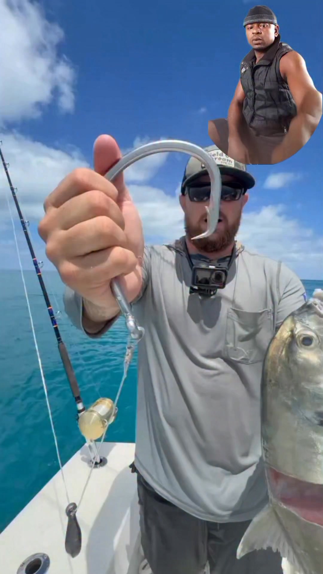 compact fishing pole kayak King® Spin this pedal kayak is Color:FSB201 - Blue Pin UV Fish Attractant Owner Spinnerbait Hook Mustad
