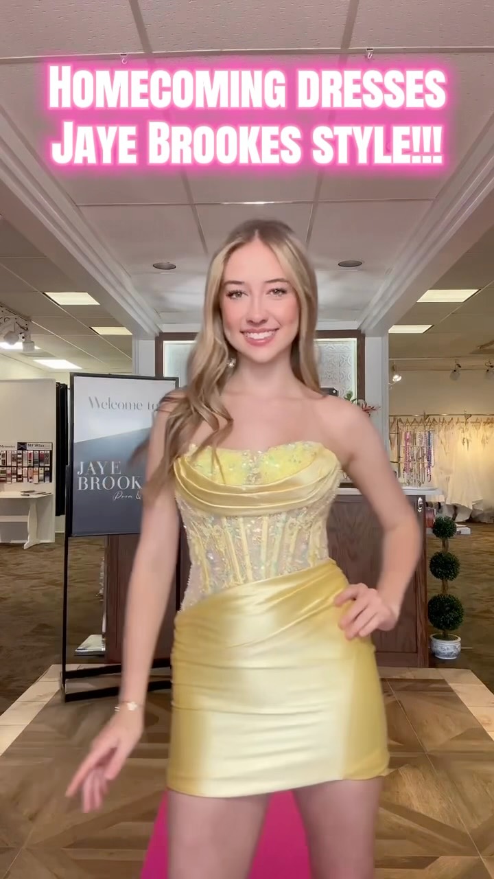 gold short graduation dresses Yellow Tulle A-line Halter Lace up Appliques Homecoming Dresses, SH552 color:green upload-20250210 Dream Blue Long Sleeve this dress is sure