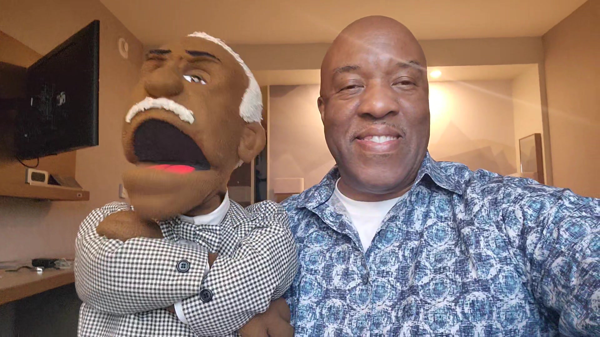 Willie Brown Comedian/Ventriloquist and UncleRufus Brown Cutting Up ...