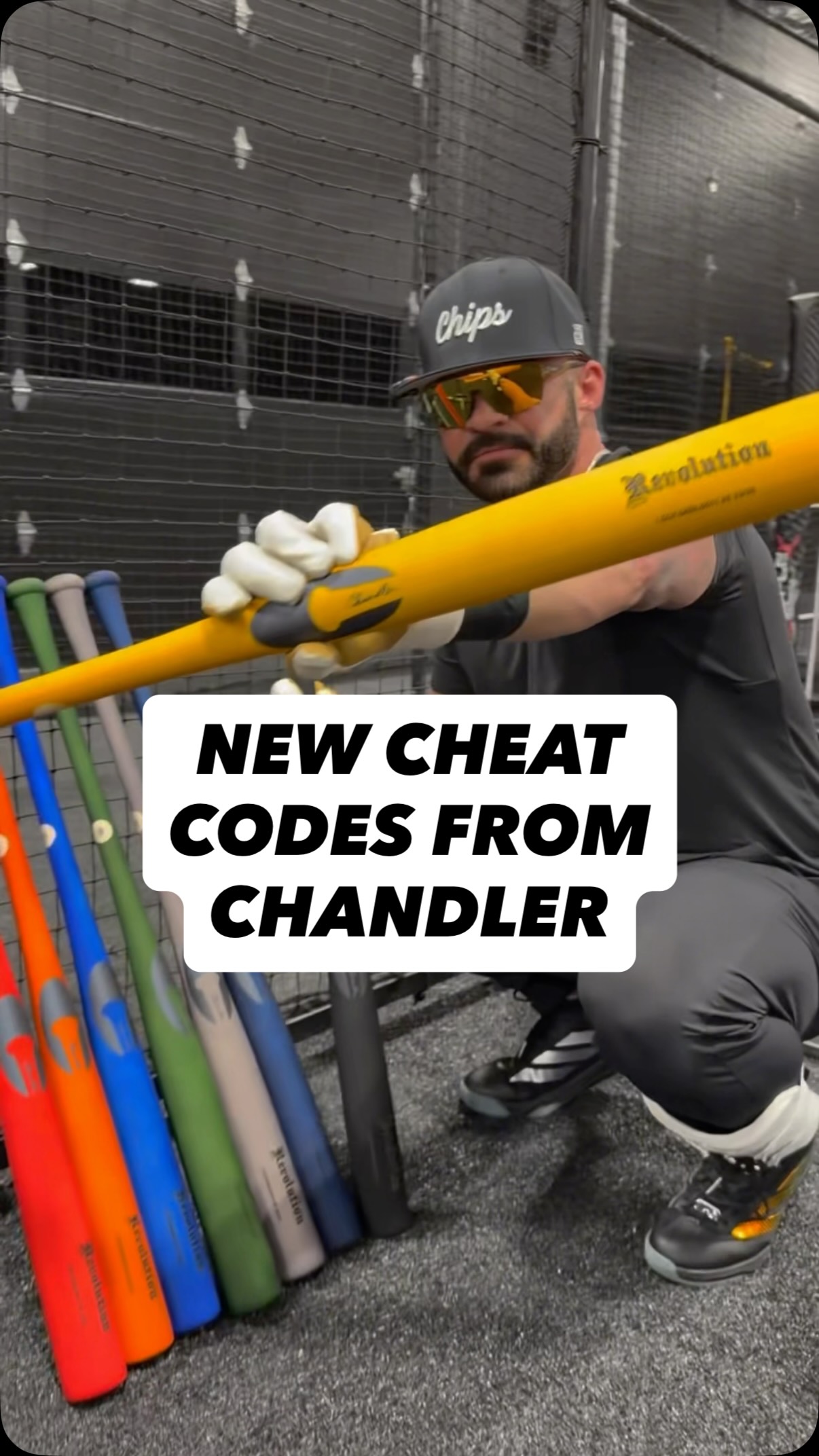 The Chandler Revolution wood bats are here & they don't disappoint