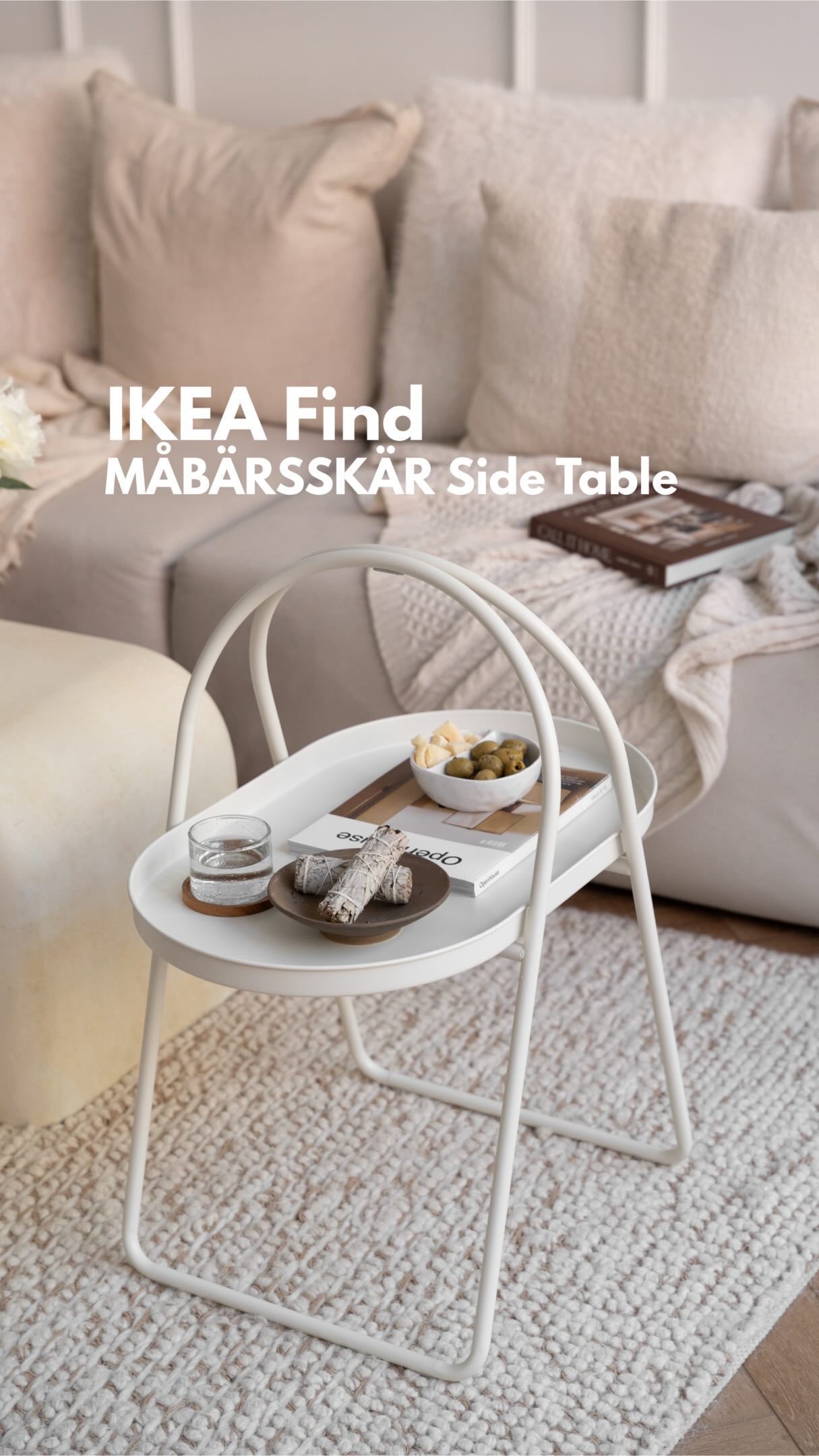 Top IKEA Find - MÅBÄRSSKÄR Side Table , MÅBÄRSSKÄR - Beistelltisch - 29,99€, #ikea #ikeafinds #decoration #design #interior | Blvckxkev