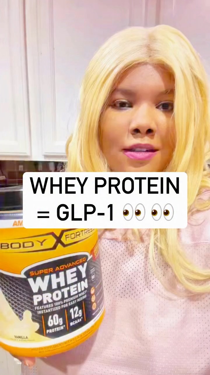 Whey protein helps your body release GLP-1, the same hormone Ozempic mimics. 👀, Comment “LIST” for the full food list., Learn about the GLP-1 I’m using at FullyAliveRx.com. Use code CHELSEA 10. Fully 