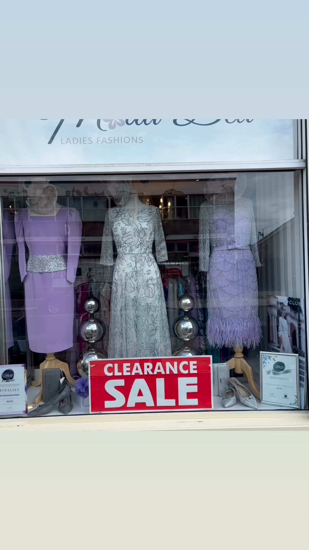 💜 NEW WINDOW DISPLAY 💜, We are feeling the lilac love! , From casual chic to stunning mother of the bride and wedding guest attire, we have something for every occasion ✨ | Moda Dea