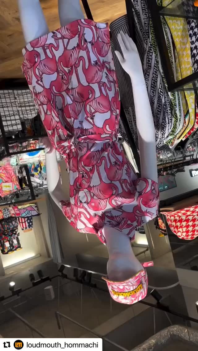💗💗PINK PANIC💗💗／ 鮮やかなピンクのフラミンゴ柄が目を惹く