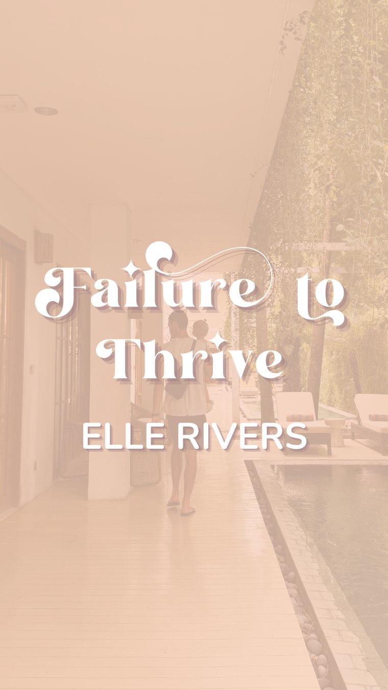 This GOT me Failure to Thrive by Elle Rivers! Spice : 2/5 🌶️ 🌸single ...