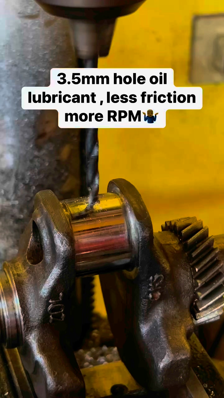 3.5mm crank hole less friction more RPM🤷‍♂️ #fbreelsfypシ゚ ...