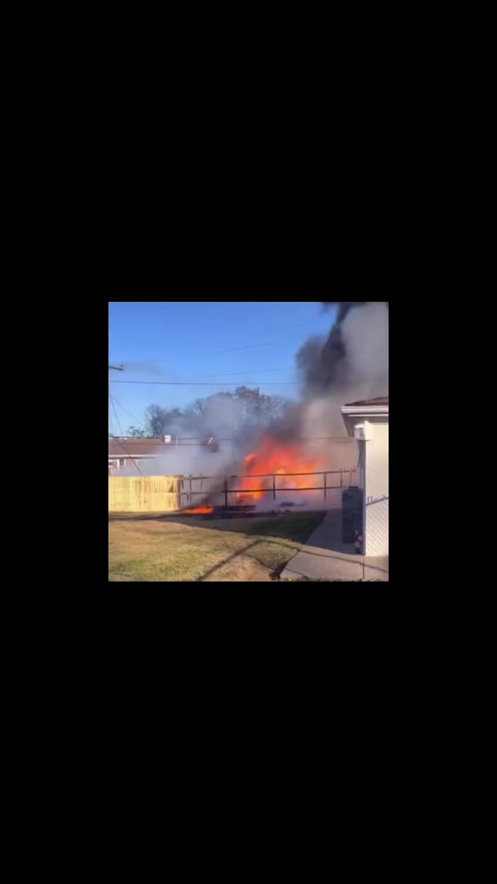 Structure Fire that started in a shed and quickly spread to multiple ...