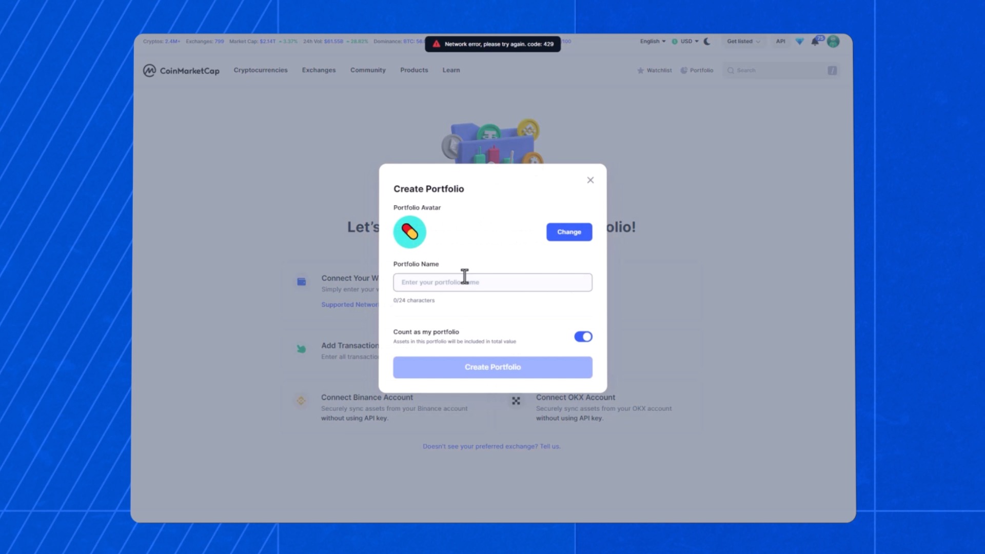 🔎 CMC Feature Highlight | CMC Portfolio Tracker 📊 Track your crypto ...