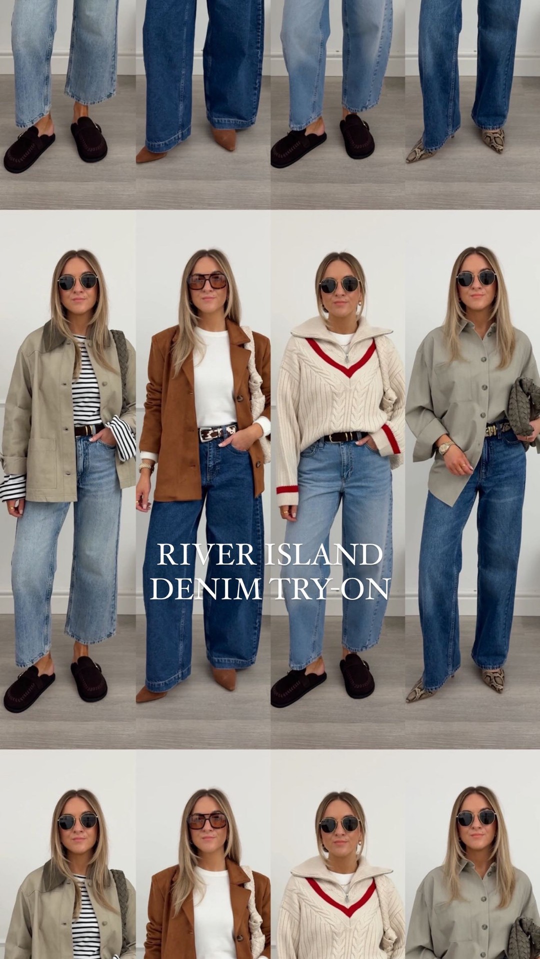 ad👖Denim try on & how I’ll be styling them for Spring. Which outfit is ...