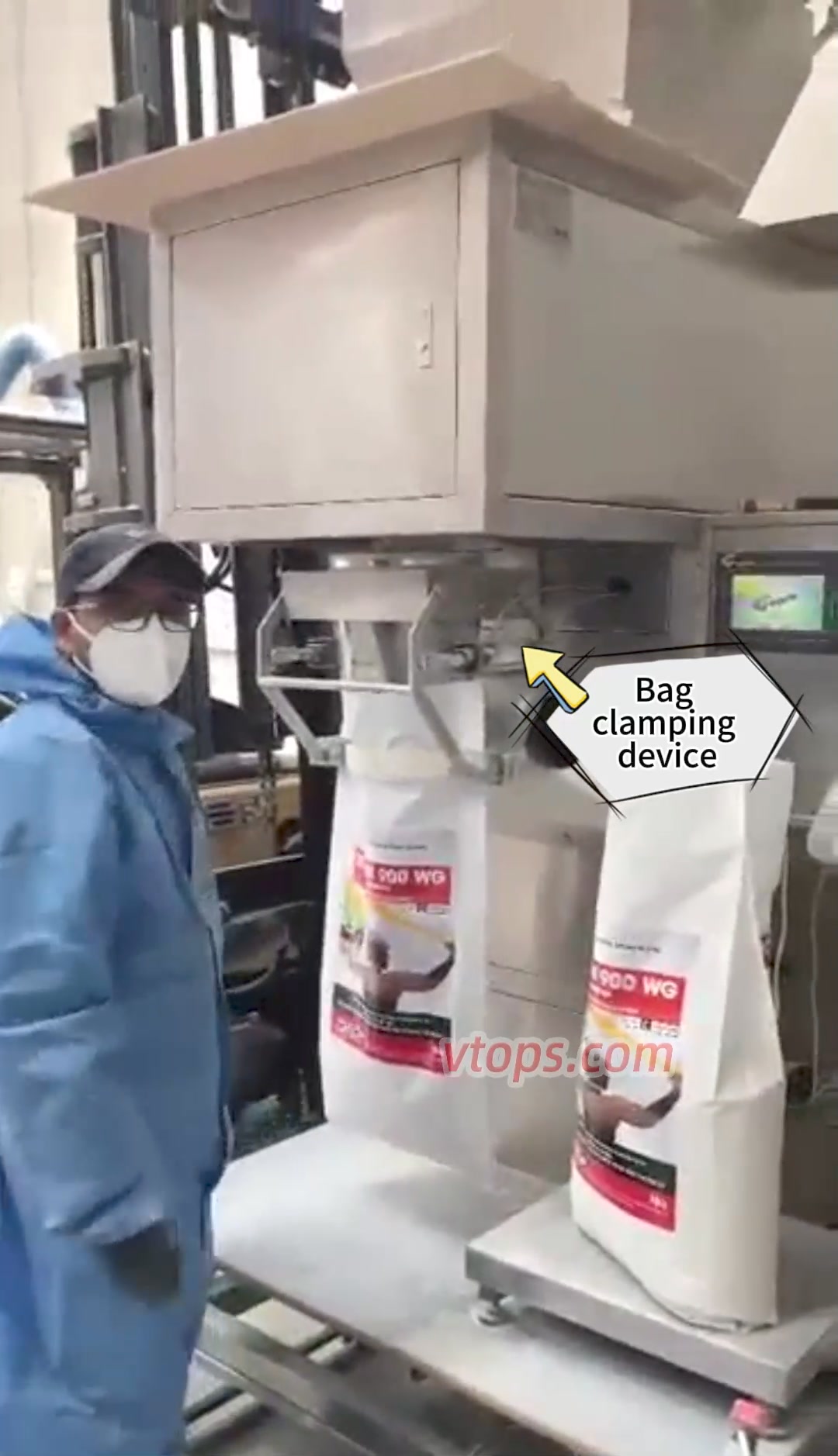 5-50kg Powder Bagging Machine With Sealing Machine. 50kg big bag powder ...