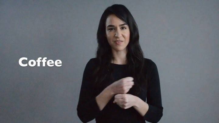 How To Sign Coffee, Tea, & Hot Chocolate in American Sign Language (ASL ...