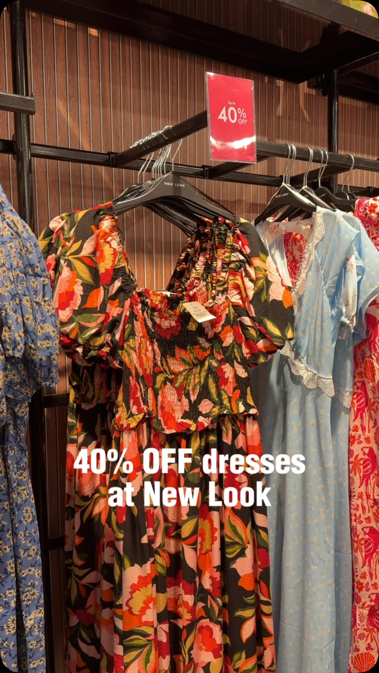 40% OFF dresses at @NewLook 🤩, The perfect opportunity to refresh your wardrobe with styles for every occasion… From office days to special summer plans!, But hurry, sale ends soon
