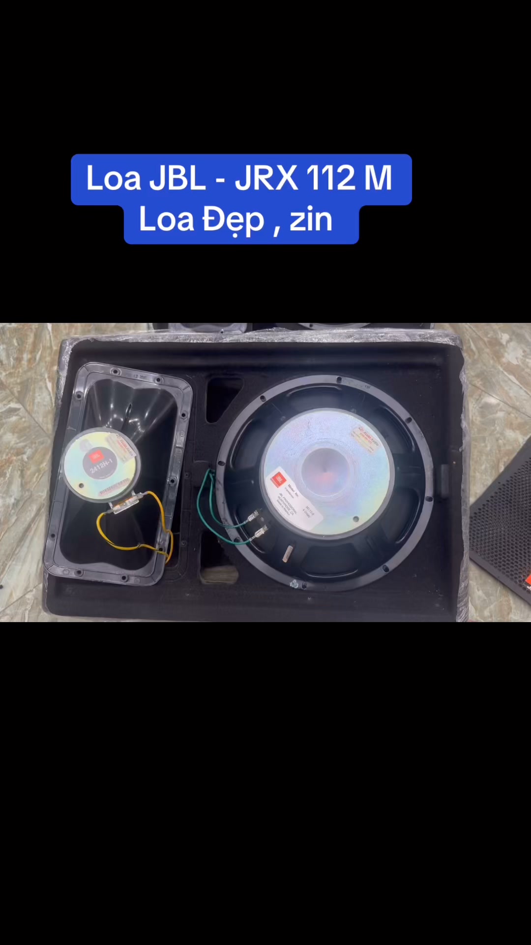 Loa JBL - JRX 112 M ( Bass 30 , Đẹp , Nét , Zin ) lh 0365888988