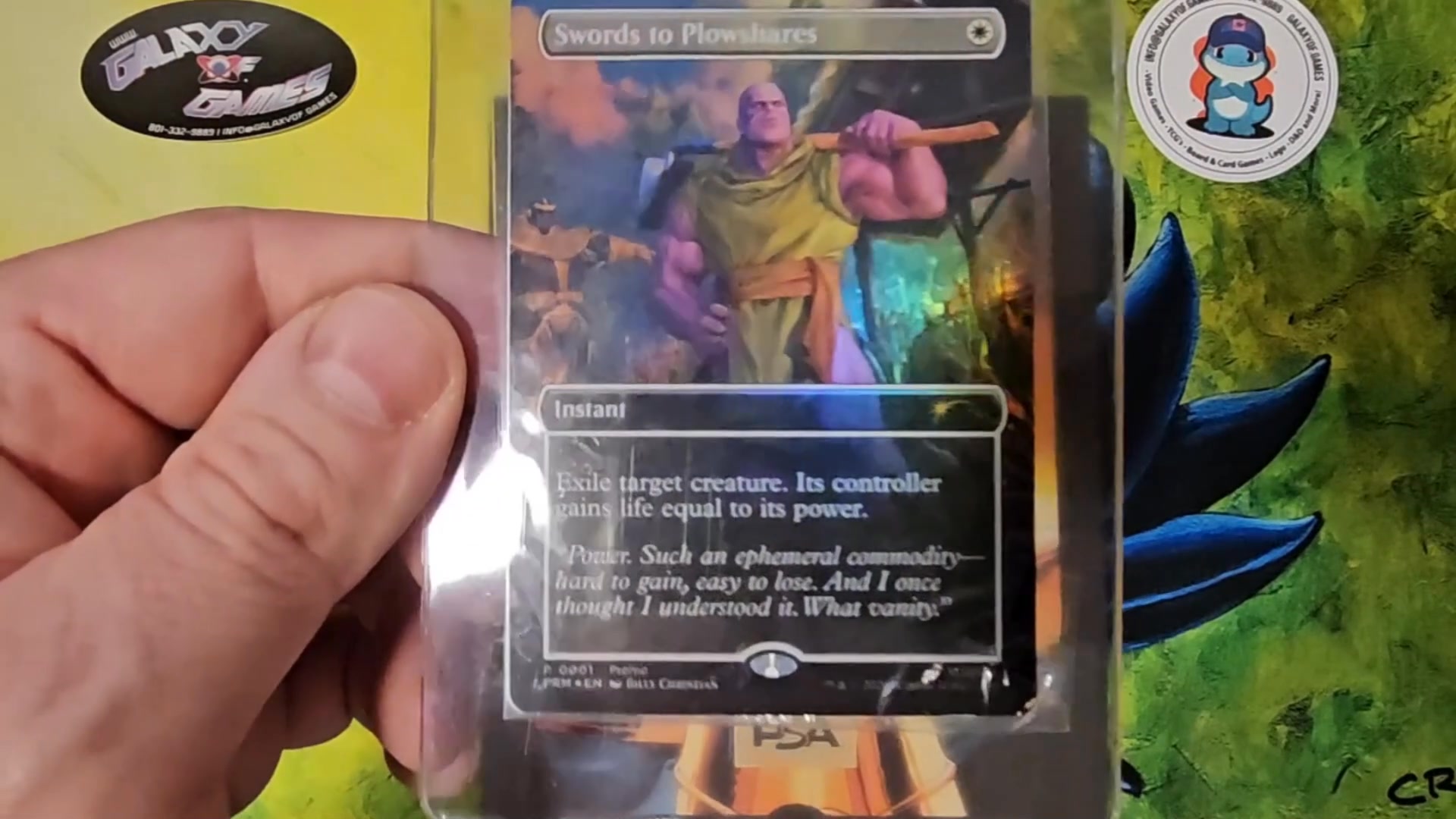 Let's check out the PSA Magazine Swords to Plowshares Promo collab