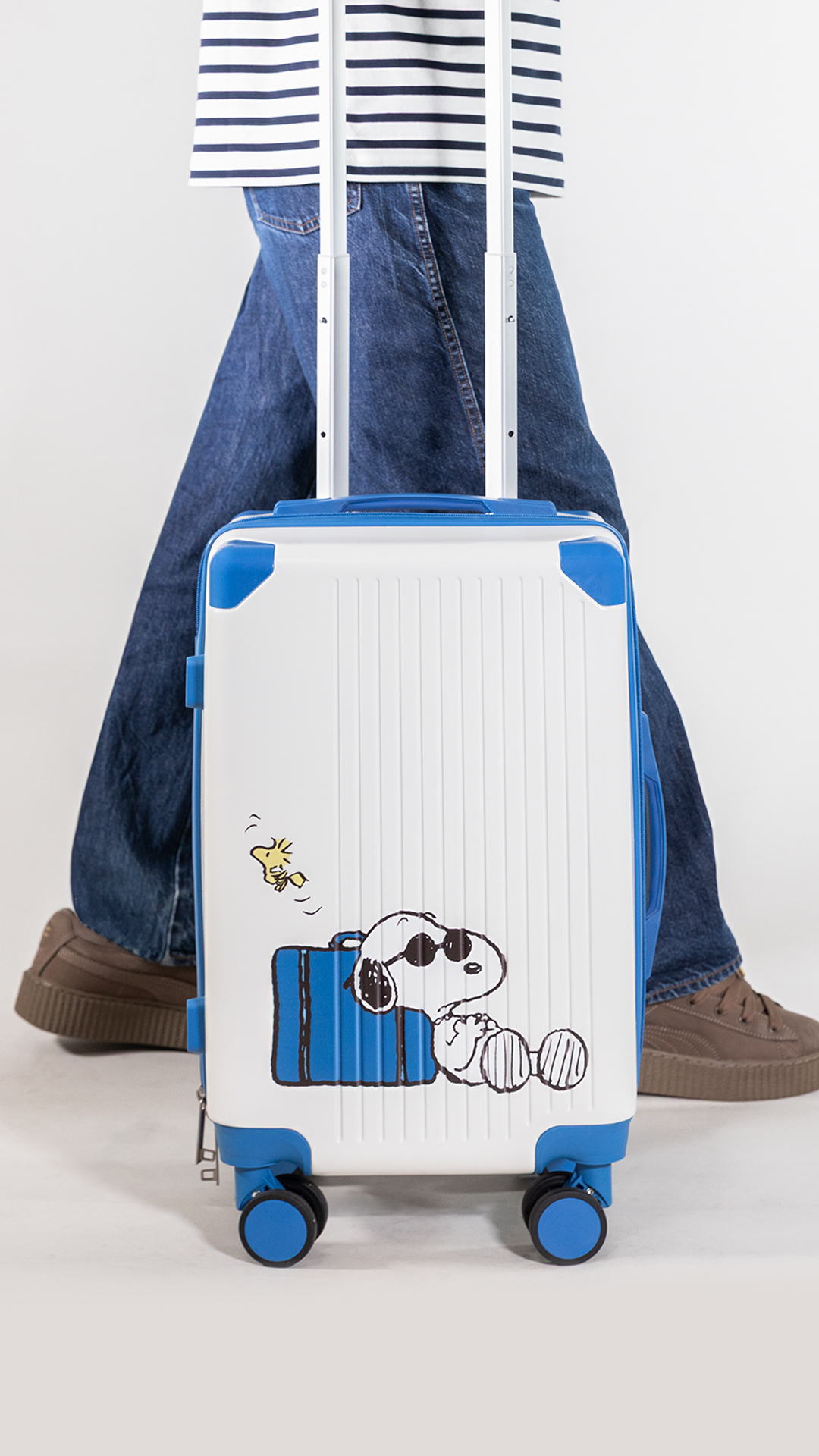 READY, SET, FLY WITH SNOOPY: ✈️ Your carry‑on just got cuter