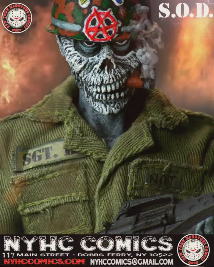 S.O.D - SGT. D Straight from the cover of S.O.D. (stormtroopers of