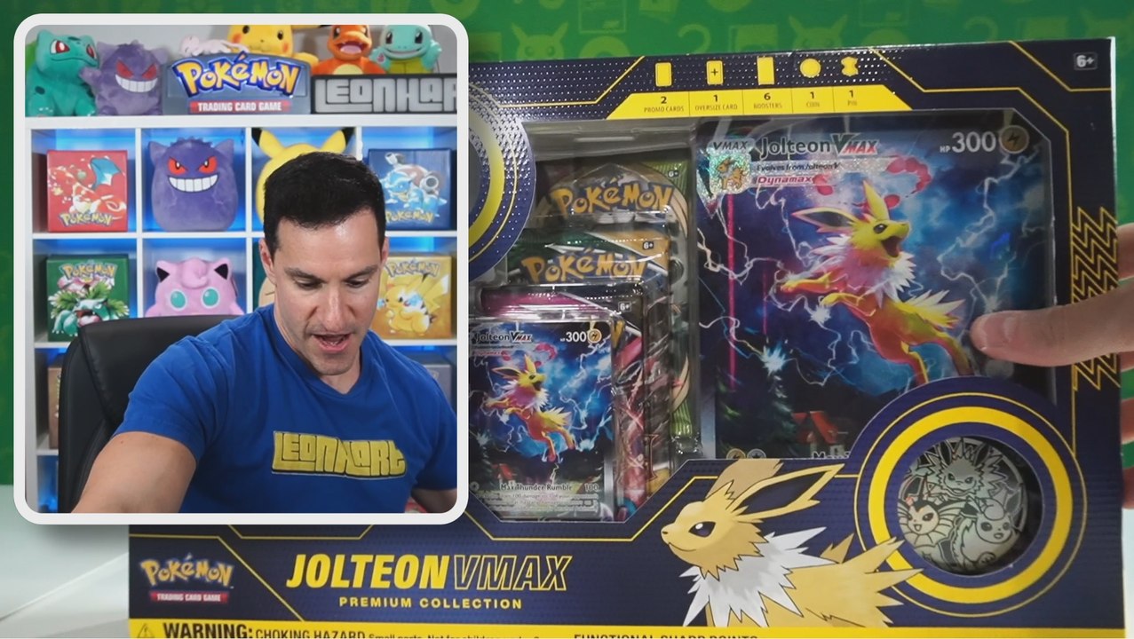 I Opened a Jolteon Premium Collection Box | Leonhart