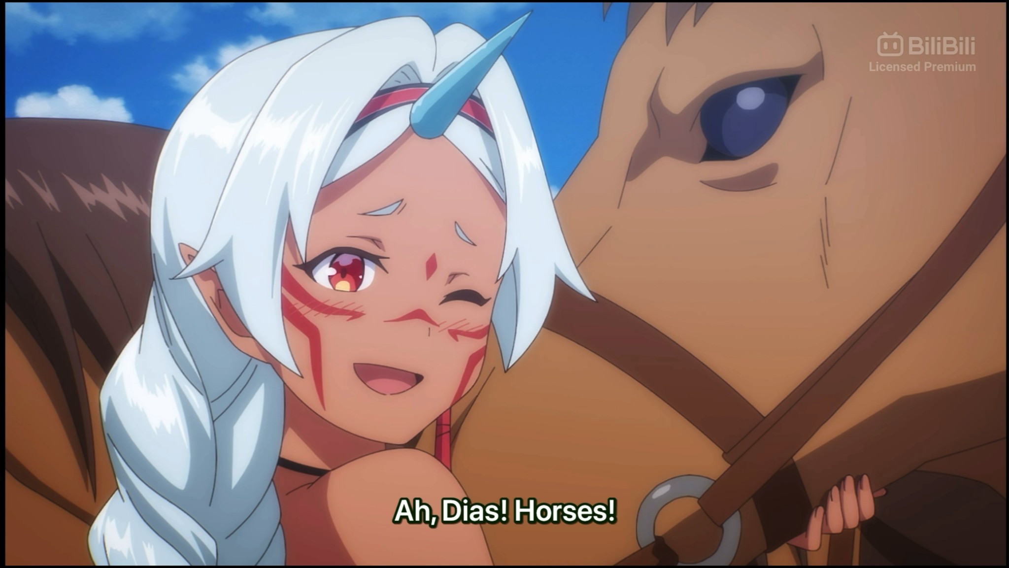 That's my husband for you! 🥰🐴” Watch Anime: The Frontier Lord
