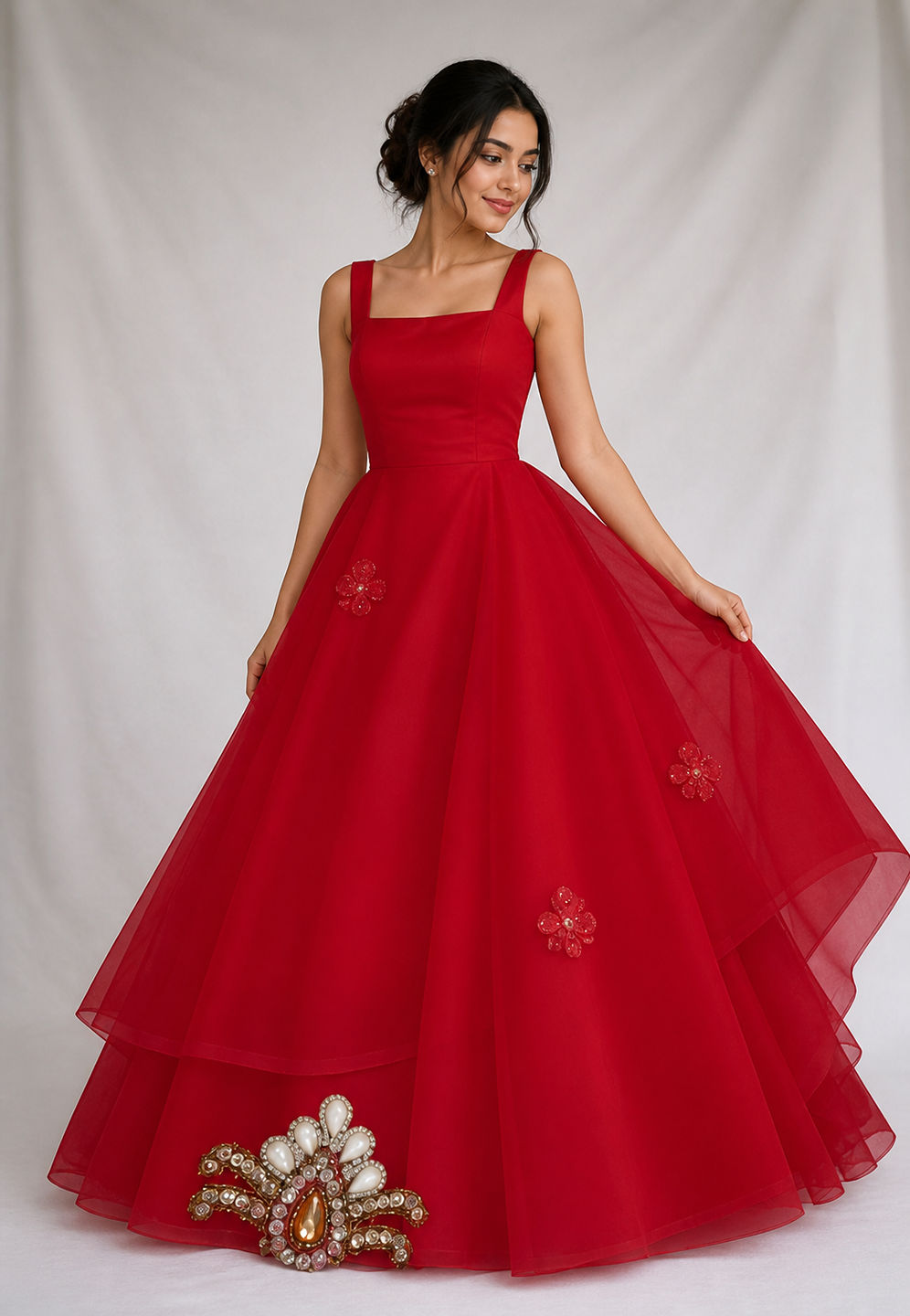 cut out mesh maxi dress Red Ruched Keyhole Cutout Red / S 18-24 Months One Shoulder Dress. Yellow Pair it with your Style:As Photo