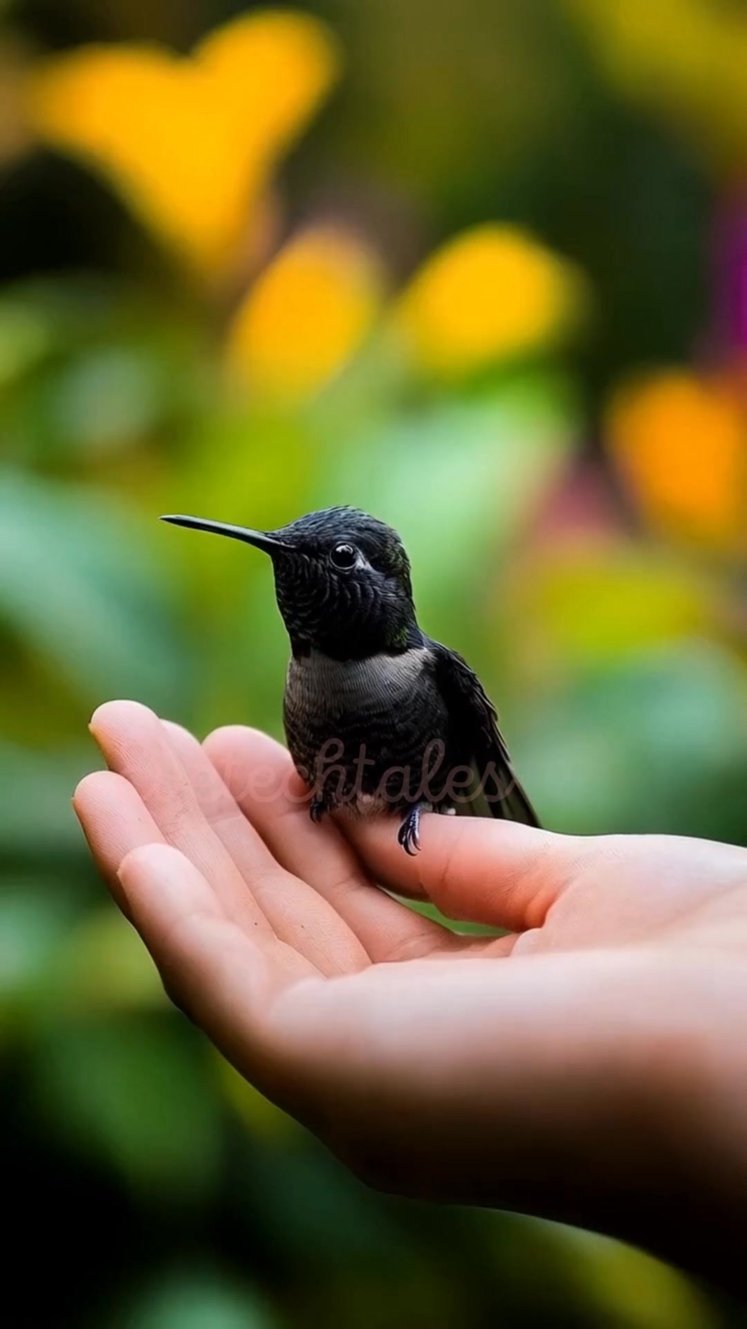 ⚡🕊️ A hummingbird's wings don’t flap — they rotate in tiny figure ...