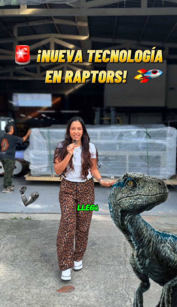 🚨 ¡NUEVA TECNOLOGÍA EN RAPTORS! 🔴 Cortadora láser de 3 metros 😱 ⚙️ ...