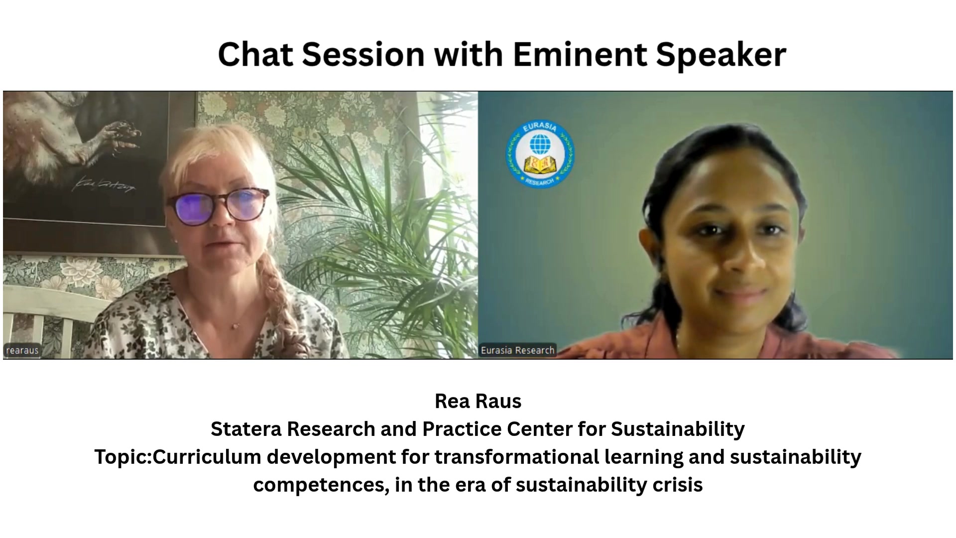 🌍 Session Highlights | Rea Raus on... - Eurasia Research | Facebook