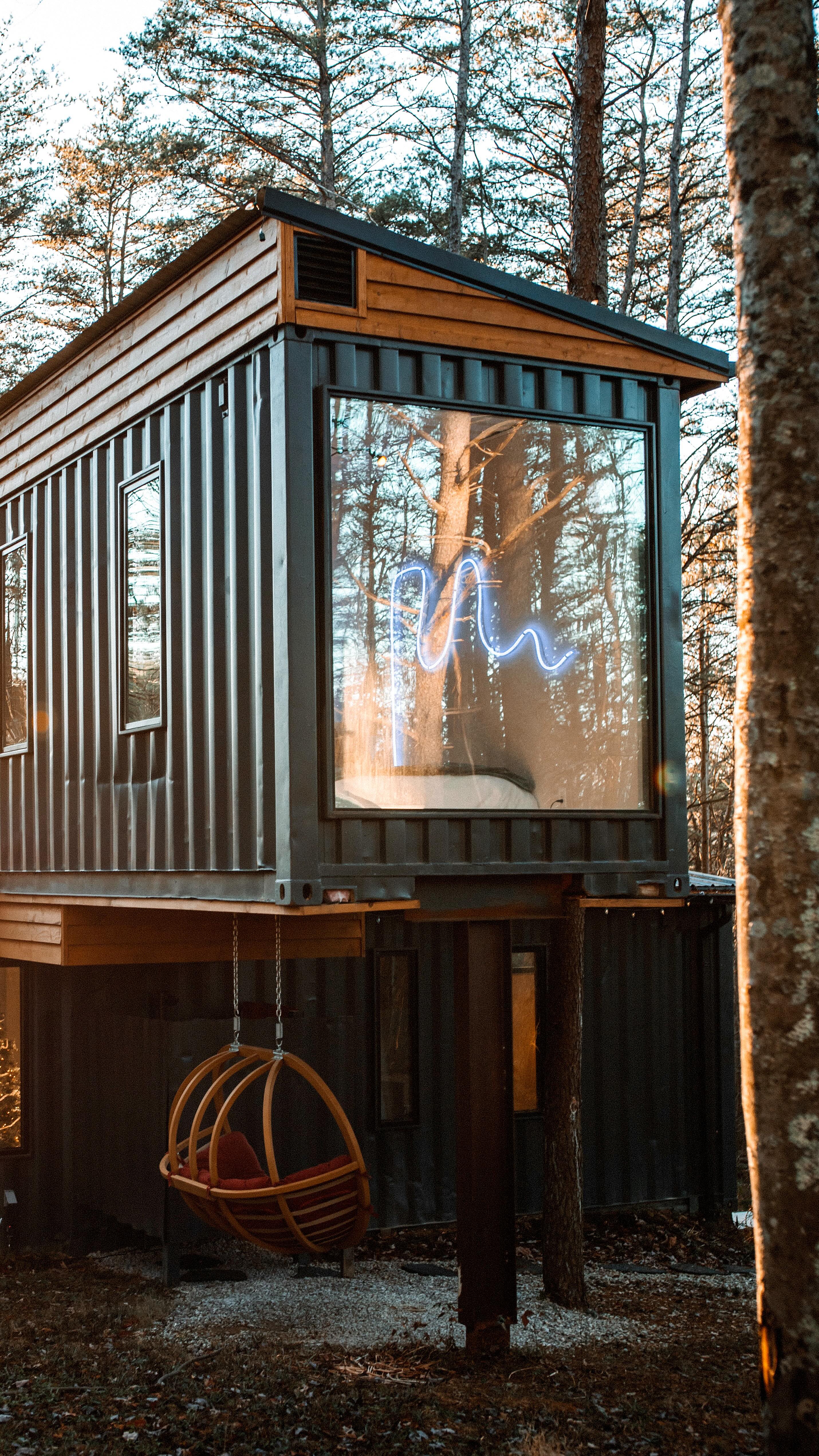 Before there were six cabins and a venue, there was just this one. The ...