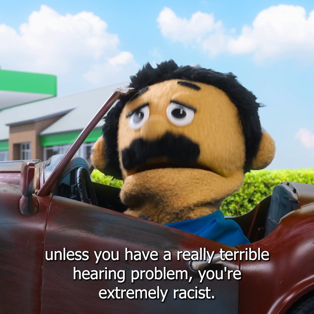 The Racist Drive Through 😂 | Awkward Puppets | Facebook