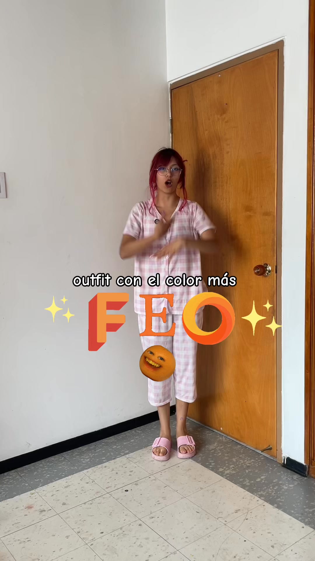 outfit con el color más FEO que existe 🥲🧡 #grwm #naranja #colores # ...